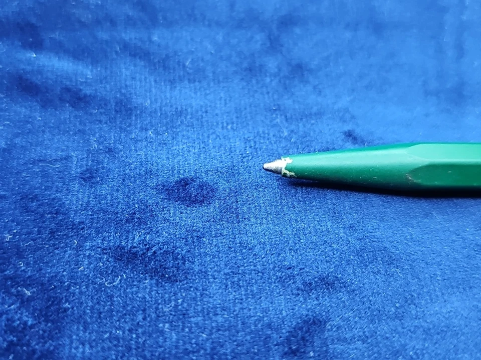 ROLEX GREEN GOLD TRIM BALLPOINT PEN  CARAN d'ACHE 858 - Image 3 of 4