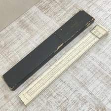 Hemmi No.2664S Bamboo Slide Rule CG10 Stationery Used