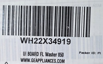 #ad 🔥🚨LAST ONE 🚨GE Front Load Washer User Interface Board WH22X34919🔥 $171.99