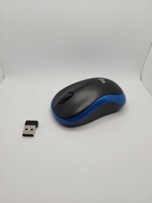 Logitech M185 Kabellose Maus Wireless Mouse Grau Schwarz Retoure beschädigte OVP