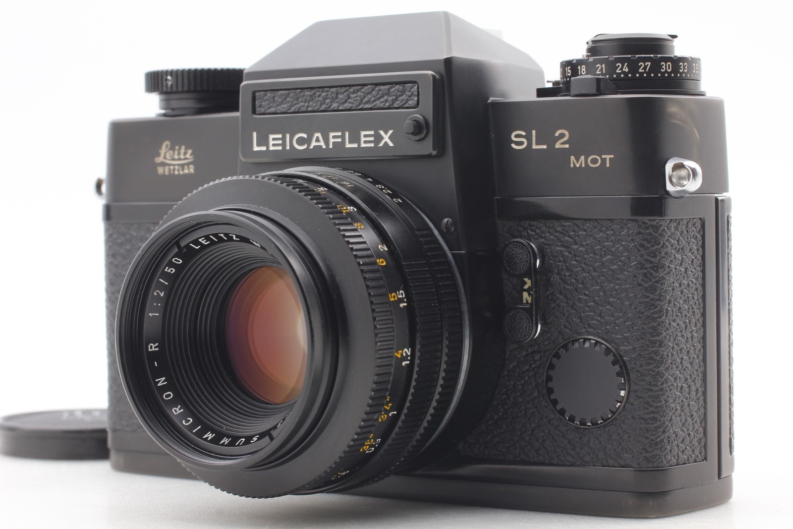 [MINT] Leica Flex SL2 MOT Black Film Camera + Summicron 50mm f2 2 Cam From JAPAN