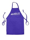 Evolution of Man Biathlon - Unisex Kids Apron - Cross Country Shooting Skiing