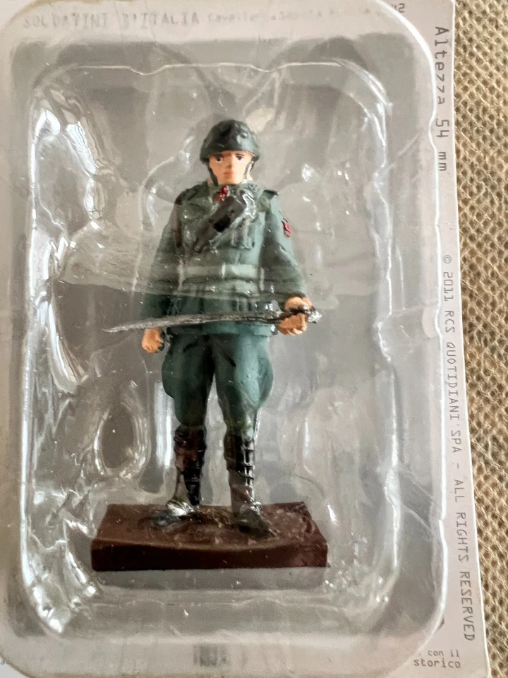 Cavalier italien du Rgt de Savoie en Russie 1942 - LEO Models 54mm - Photo 1/1