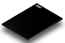 Hudy - black feedback board for 1/12 and 1/10 touring 289x393mm