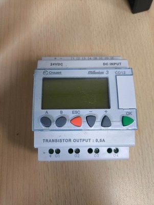 Crouzet Millenium 3 cd12S, 24VDC DC INPUT, 88970042