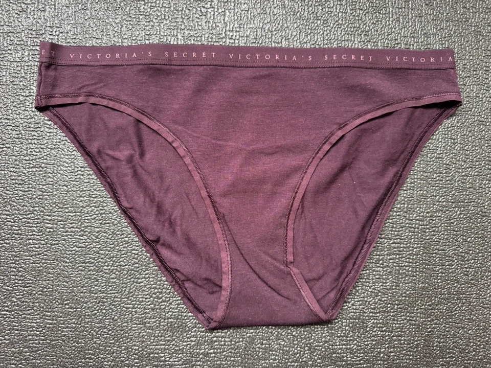 Lote 5 Victoria's Secret Talla M Algodón Elástico Bikini Panty Ropa Interior Paquete Foto 4 de 4
