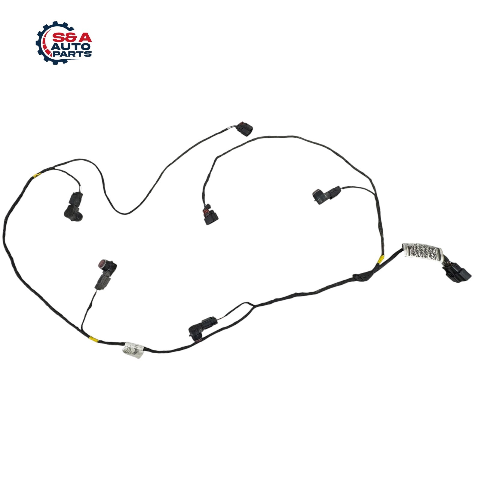 Maserati Quatt GHIBLI 2014-2019  Rear Bumper Parking Sensor Wiring Set 4 PCS OEM