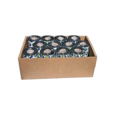 12 x Thermotransfer Farbbänder 130 mm x 450 m für Thermo Etiketten Drucker - Neu