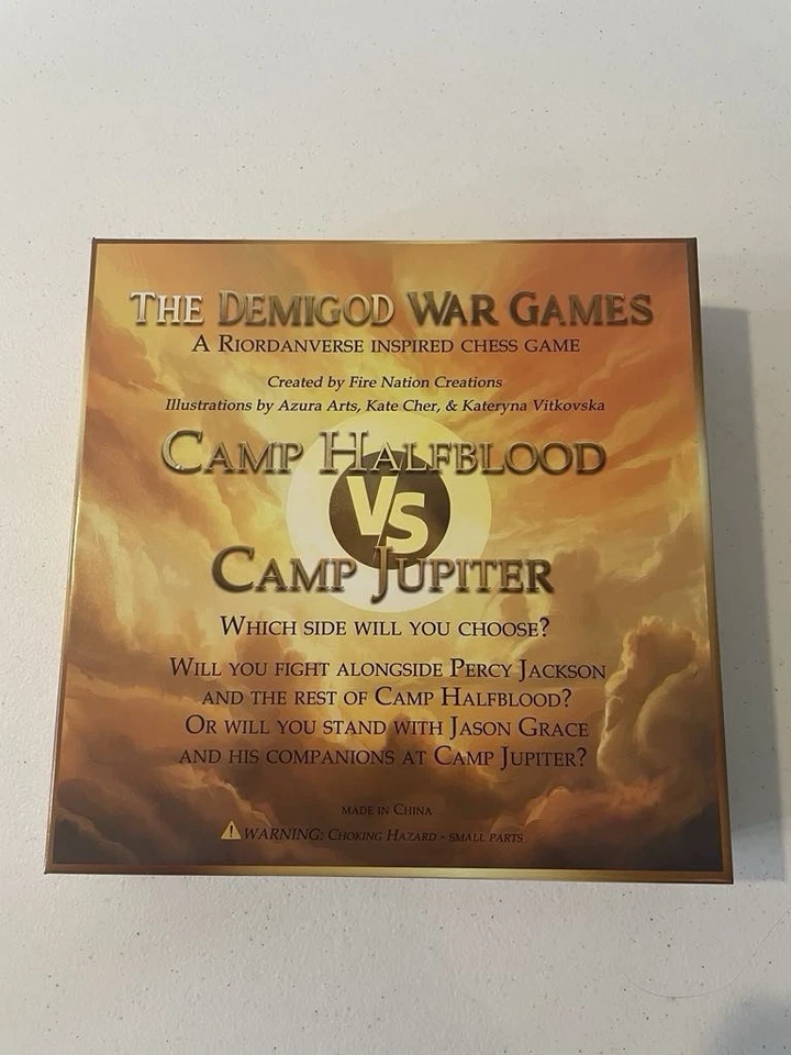*Limited Edition* Percy Jackson Chess Set (The Demigod War Games) - Image 3 of 4