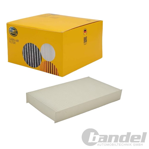Hella Pollenfilter Innenraumfilter Passend FüR Chrysler PT | 8ZC 366 123-551-image