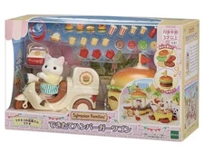 Sylvanian Families Hamburger Wagon MI-91 Calico Critters Food Truck EPOCH