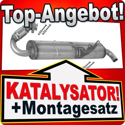 Katalysator für SMART 0.6 0.7 E-PRÜFZEICHEN