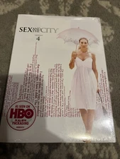 Sex and the City: The Complete Fourth 4 Season (DVD, 2010 3-Disc Set) New Sealed