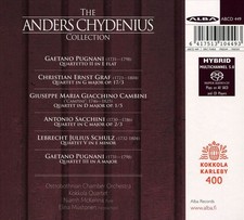 KOKKOLA QUARTET/OSTROBOTHNIAN CHAMBER ORCH./ - THE ANDERS CHYDENIUS COLLECTION