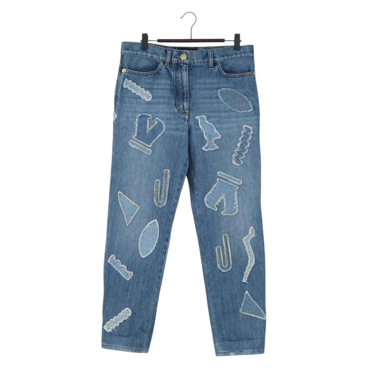 CHANEL Denim Blue Pants for Women for sale | eBay