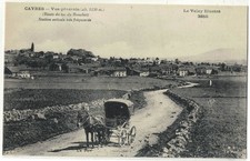 CAYRES (43) - Vue générale (route du lac du Bouchet)