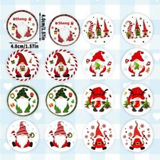 500pcs Merry Christmas Stickers,3CM, Christmas Theme Seal Labels Stickers