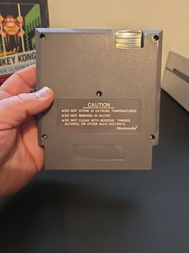 Donkey Kong 3 Nes Nintendo RARE 5 Screw Cart In Hangtab Box/No Manual MINT CART