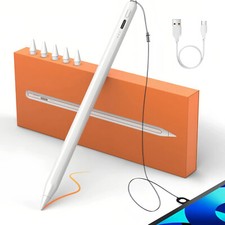 iPad Pencil 2nd Generation, Stylus Pen for iPad with Anti-Loss Lanyards