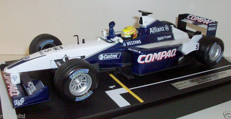 HOT WHEELS 1/18 Ralf Schumacher Imola San Marino April 15, 2001 Model