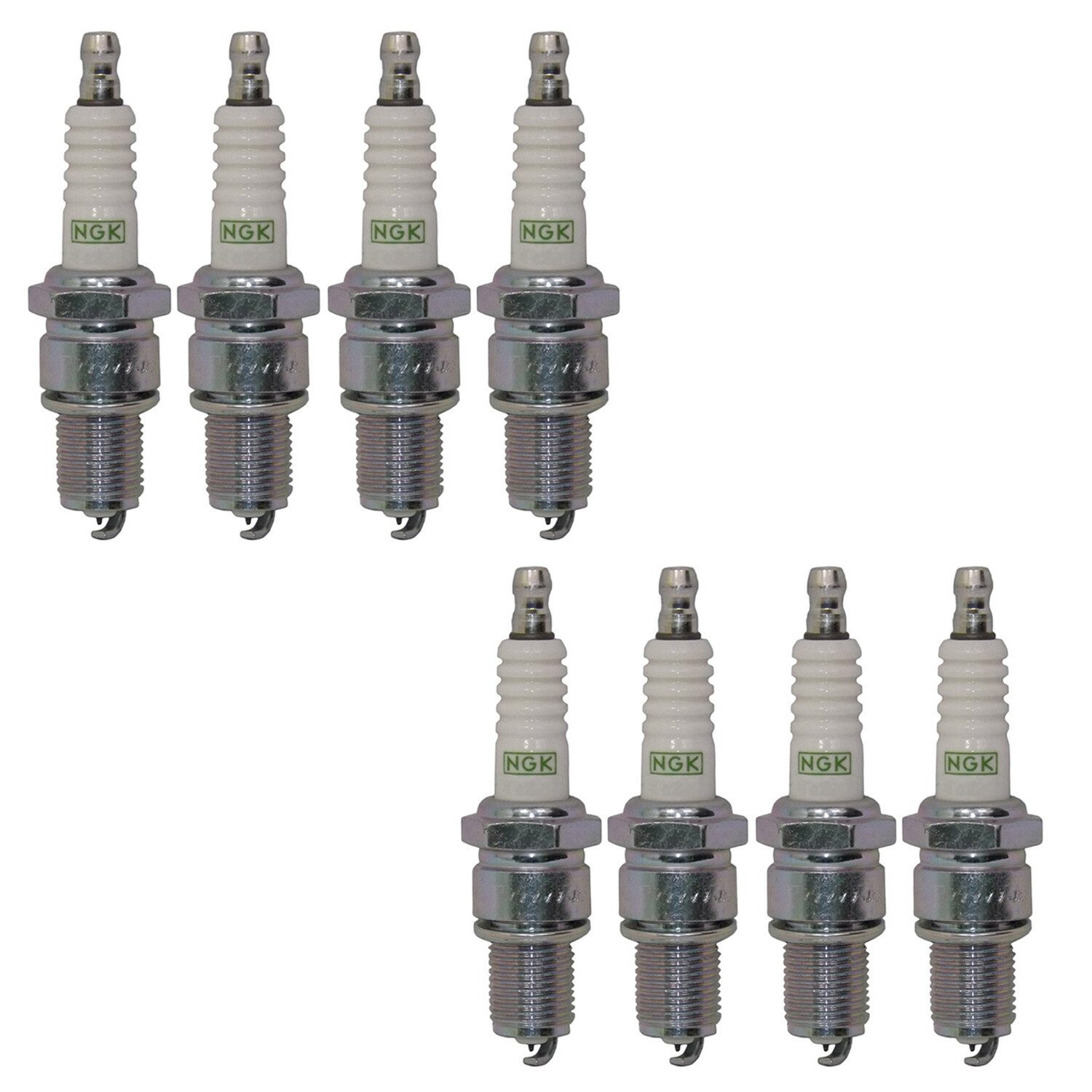 NGK G-Power Platinum Spark Plug Set 8 Pieces 7084 For Maserati Morgan L4 V8