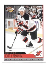 03/04 Pacific Complete: Igor Larionov Red Parallel Card #'d 17/99 (#464) !
