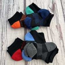 Amazon Essentials Unisex Kids/ Toddlers' Cotton Low Cut Sock 6Pairs Sz S 5.5-8.5