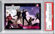 2014 Guardians/ Galaxy Guardians Fighting/ CL PSA 9