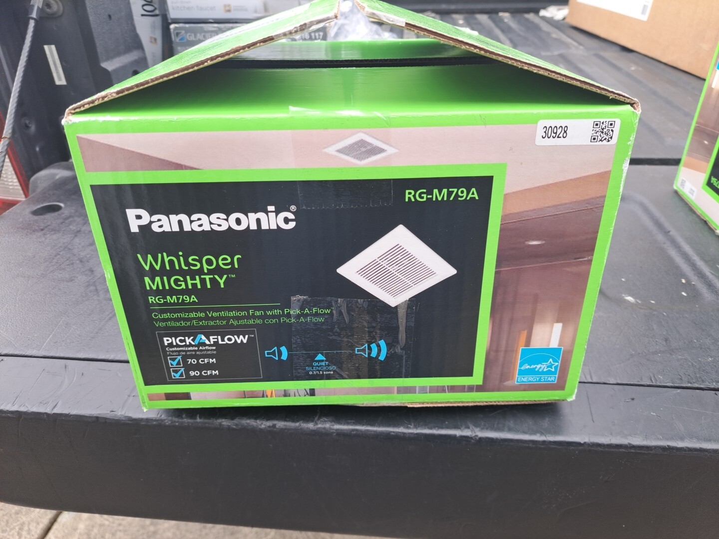 READ! Panasonic WhisperMighty Pick-A-Flow 70-90 CFM Bathroom Exhaust ...