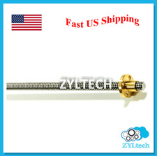 8mm T8x2 Lead Screw Threaded Rod T8 Trapezoidal ACME Stepper long 500mm to 1m