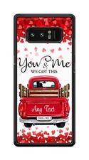 Valentine's Day Flowers Red Truck Phone Case For iPhone 14 Samsung s22 Google 3