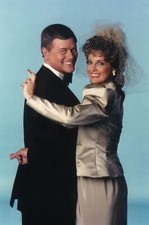 LARRY HAGMAN LINDA GRAY DALLAS COLOR 8x10 PHOTO TV ICONS