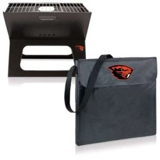 Oregon State Beavers Portable Folding Charcoal BBQ Grill