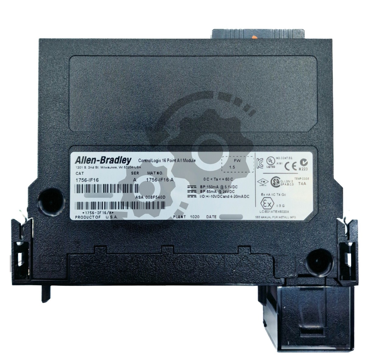Modulo Ingresso 16 Punti ControlLogix AB 1756-IF16/A, Nuovo Sigillato, Allen-Bradley