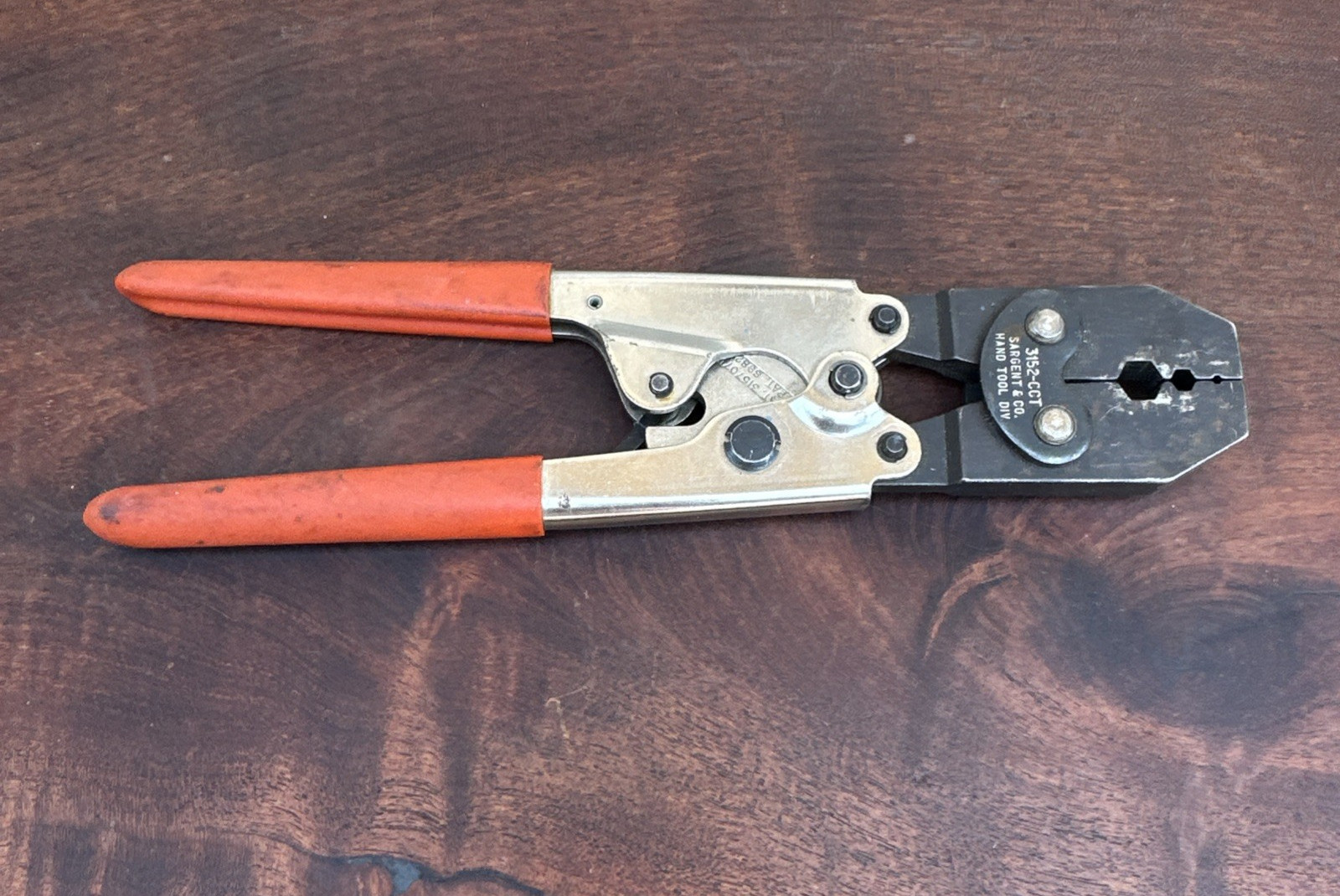 Sargent & Company Ratcheting Hand Crimper Tool  3152-CCT (0.068, 0.178, & 0.324)