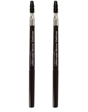 2 PACK Prestige Cosmetics Ultimate Brow Definer, Black Brown 0.012 oz