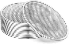 12 Pack Sprouting Lids 316 Stainless Steel Screen Lid for Wide Mouth Mason Jar