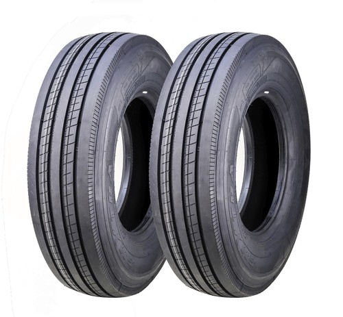 GREMAX ST235/80R16 Radial Trailer Tire All Steel 16-ply LR H 130/126M, Set 2