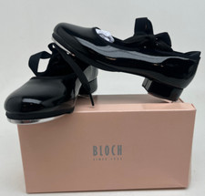 Bloch Girls Tap Dance Shoes Annie Talyette Techno Tap Black Size 13 M