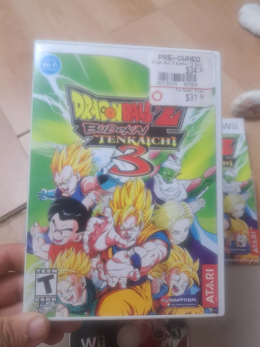 unopened New Copy Dragon Ball Z: Budokai Tenkaichi 3 (Nintendo Wii