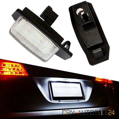 LED KENNZEICHENBELEUCHTUNG PASSEND FÜR MITSUBISHI LANCER SPORTBACK OUTLANDER 2 3