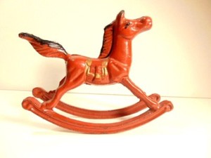 small rocking horse toy