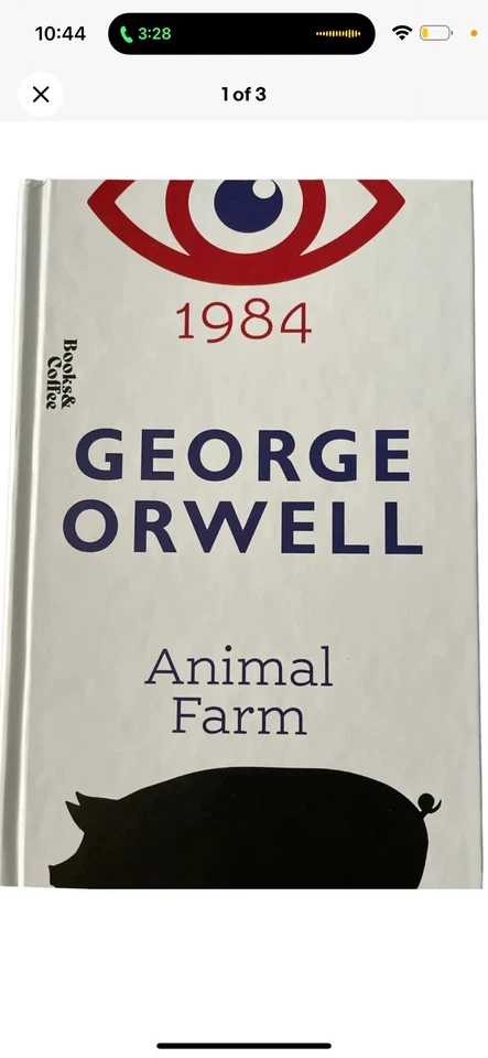 1984 & Animal Farm (2In1) by George Orwell Paperback Book - Brand New - Image 2 of 3