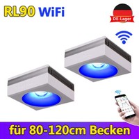 PopBloom RL90 Wifi Meerwasser LED Lampe FüR Aquarium Led Reef Marine Beleuchtung
