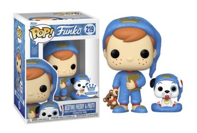 Funko Pop Bedtime Freddy & Proto #219 Funko Exclusive BRAND NEW IN