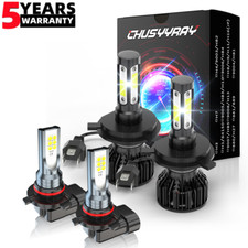 For Toyota Tacoma Pre Runner Cab Pickup 2005-2011 Led Headlight Fog Light Bulbs