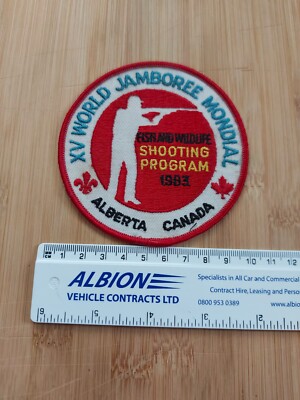 UK Scouting 15th World Scout Jamboree Shooting Program 1983 GEBRAUCHT