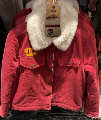 Warner Studios Tour Gilmore Girls Luke’s Diner Corduroy Jacket Adult  S-2XL