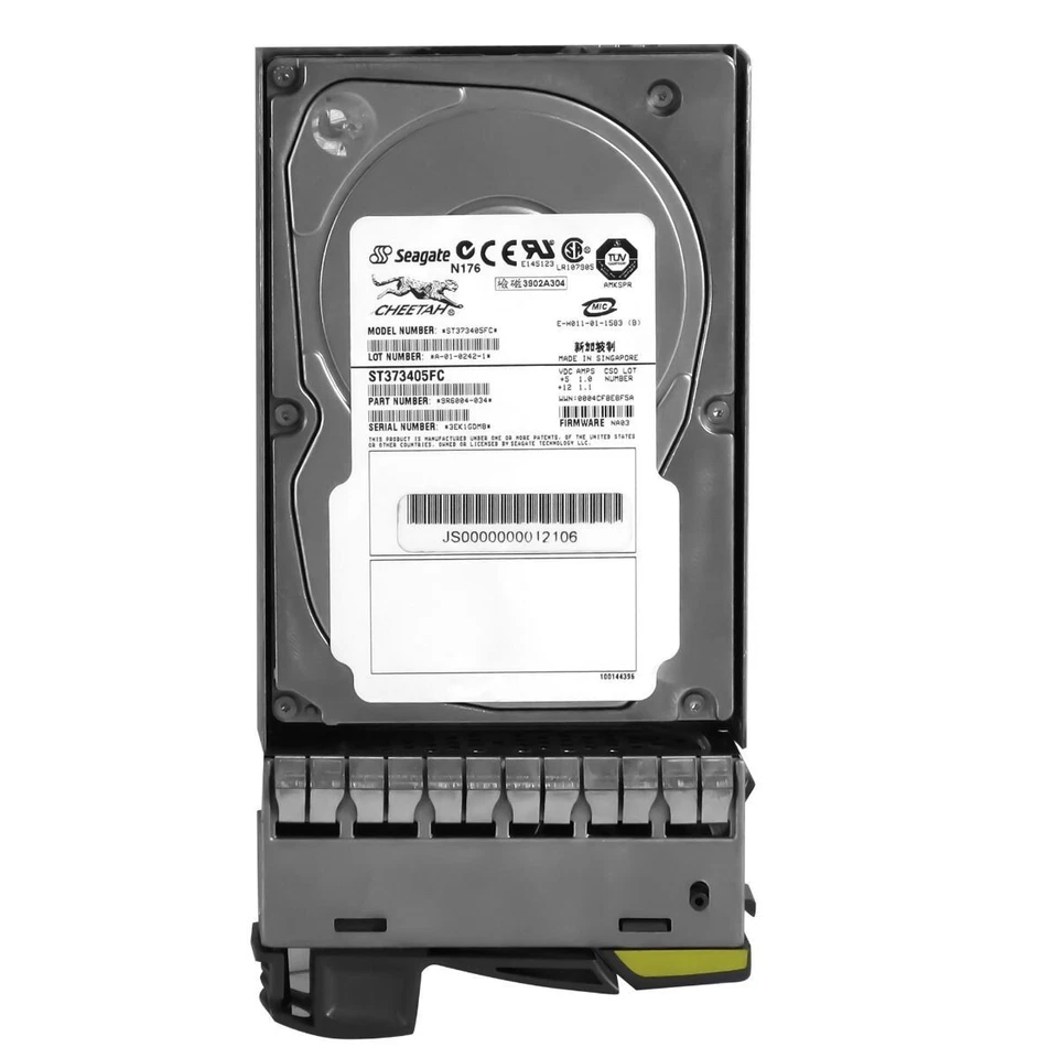 Hard Drive NetApp 108-00044 X235 SP235 ST373405FC 73GB 10000U/Min 4MB FC 3.5'' - Image 3 of 3