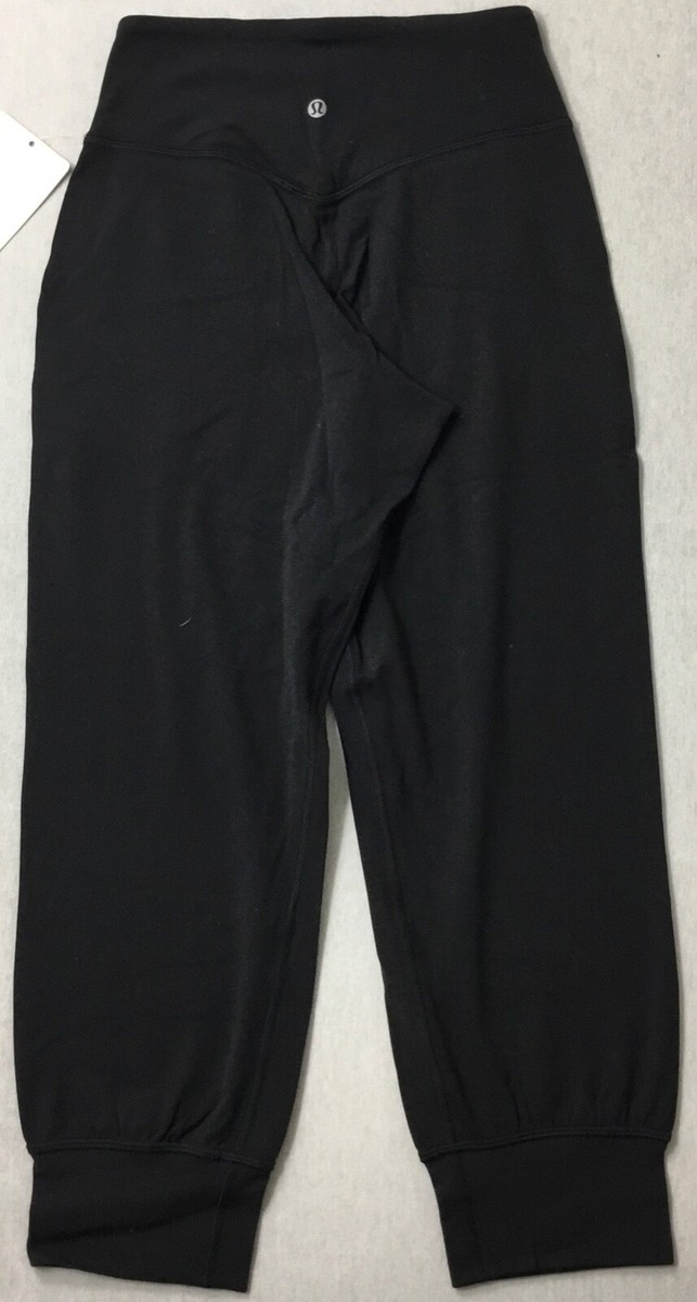 Lululemon Women's Align Jogger Crop LW6ATAS Black Size 4 | eBay